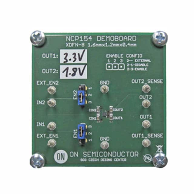 NCP154MXTAGEVB EVAL BOARD NCP154MXTAG