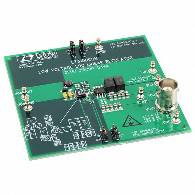 DC534A BOARD EVAL FOR LT3150CGN