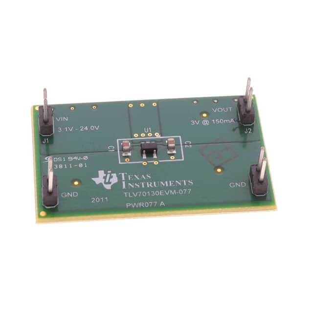 TLV70130EVM-077 EVAL MODULE FOR TLV70130-077