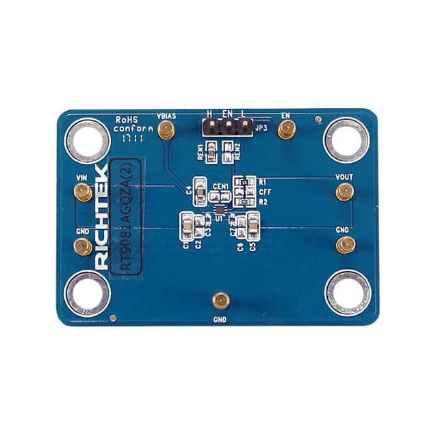 EVB_RT9081AGQZA(2) EVAL MODULE FOR RT9081AGQZA(2)
