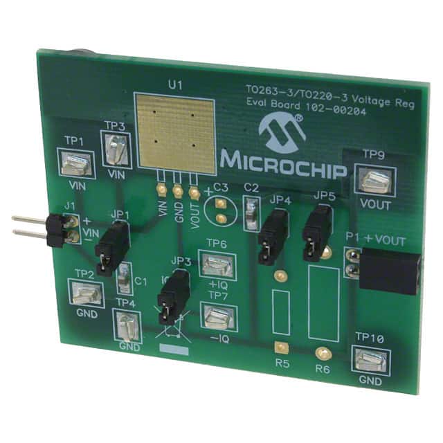 TO263-3EV-VREG BOARD EVAL TO220-3/TO263-3 VREG