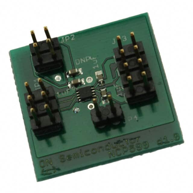 NCP590MNPPTAGEVB BOARD DEMO 2.8V X 2.8V LDO REG