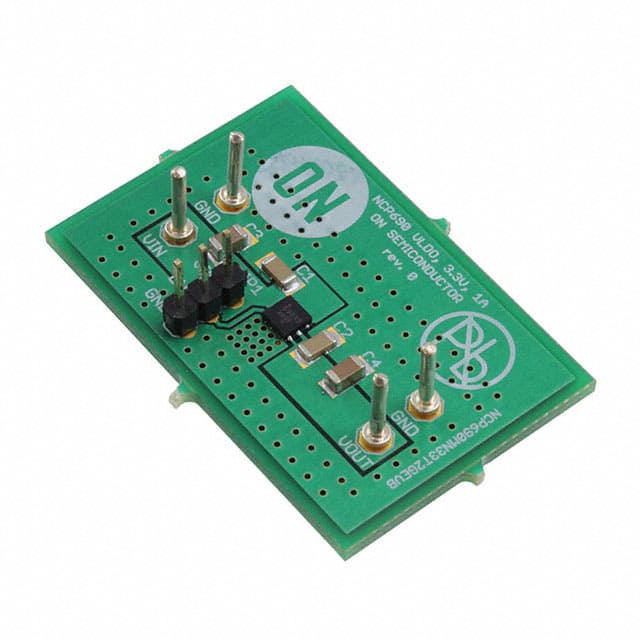 NCP690MN33T2GEVB BOARD EVAL FOR NCP690 LDO REG