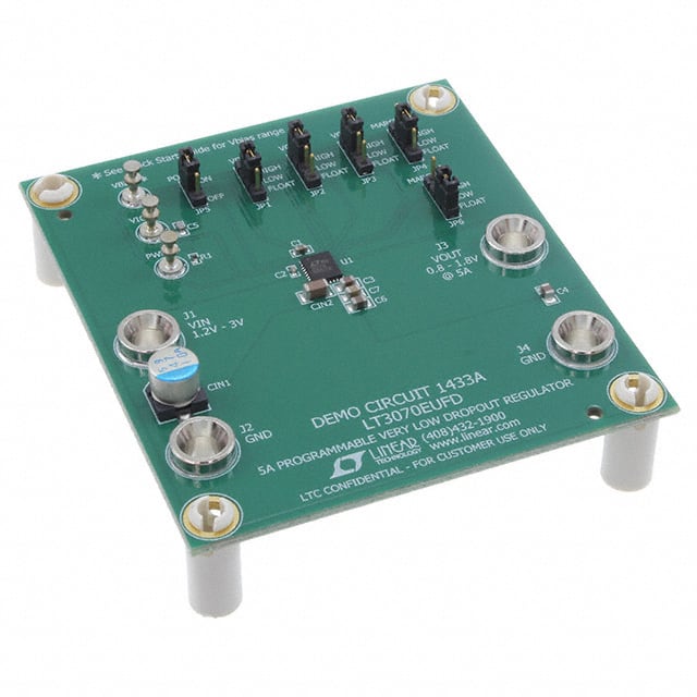 DC1433A BOARD DEMO FOR LT3070EUFD