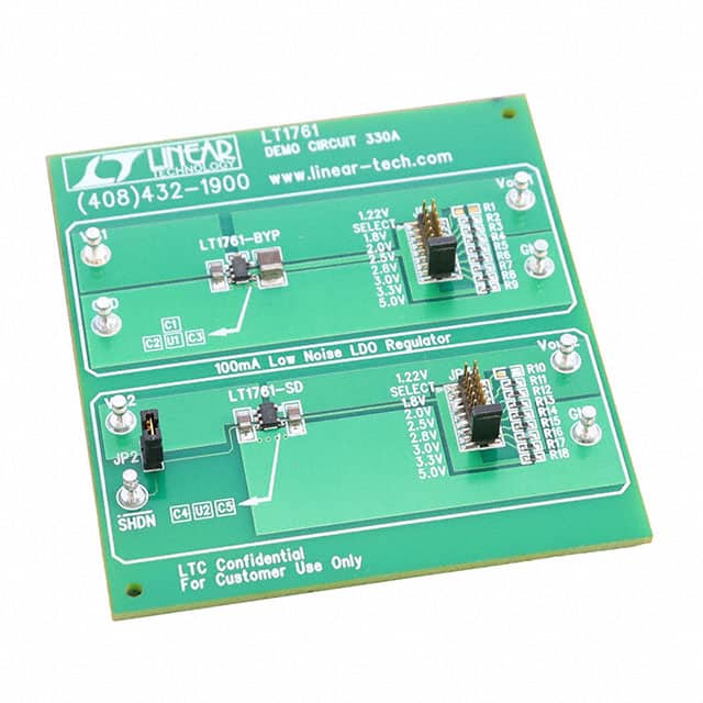 DC330A EVAL BOARD FOR LT1761