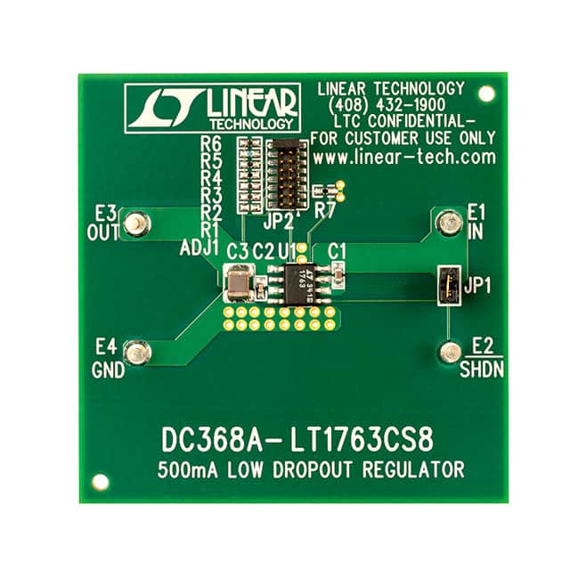 DC368A BOARD DEMO FOR LT1763CS8