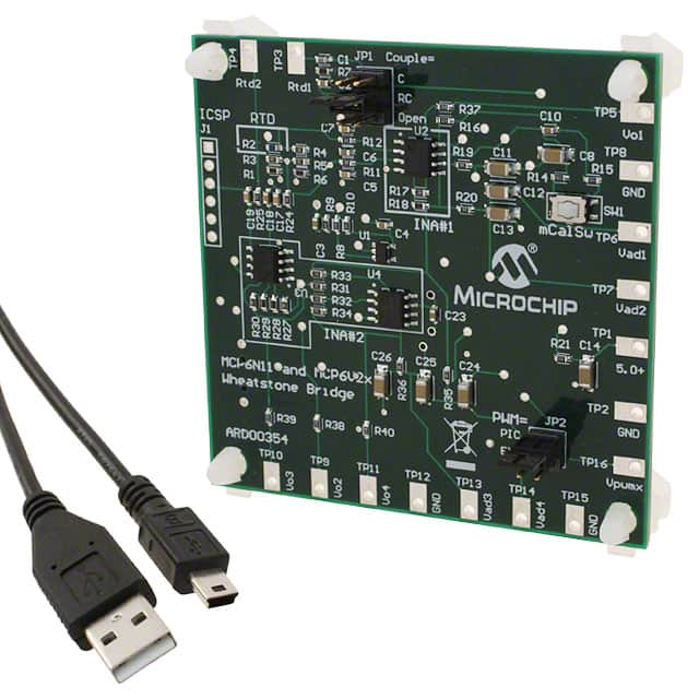 ARD00354 BOARD REF DESIGN MCP6N11/MCP6V2X