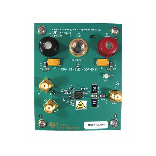 THS3491DDAEVM EVAL BOARD FOR THS3491