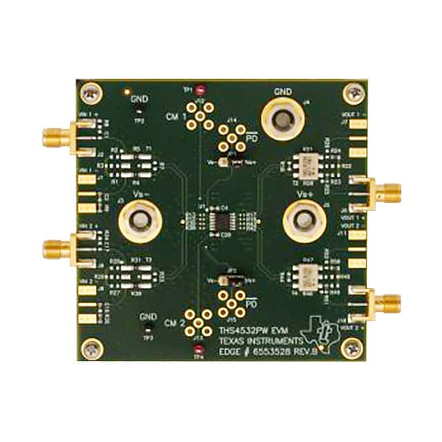 THS4532PWEVM EVALUATION BOARD THS4532