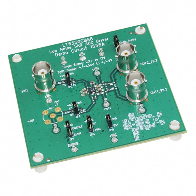DC1538A DEMO BOARD FOR LT6350
