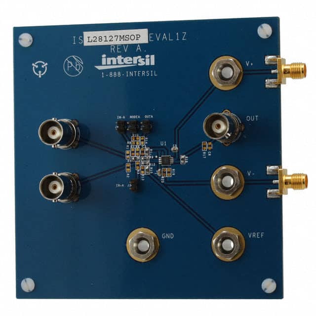 ISL28127MSOPEVAL1Z EVAL BOARD FOR ISL28127 MSOP