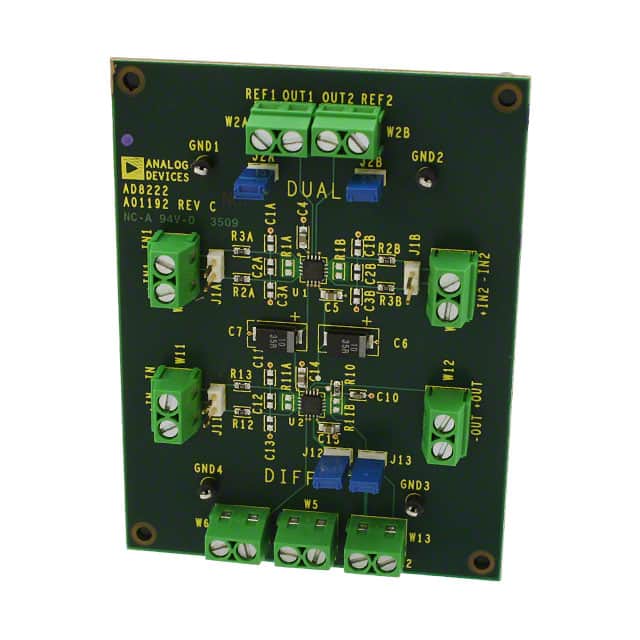 AD8222-EVALZ BOARD EVALUATION FOR AD8222