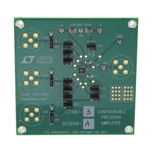 DC2551A-A DEMO BOARD FOR LT1997