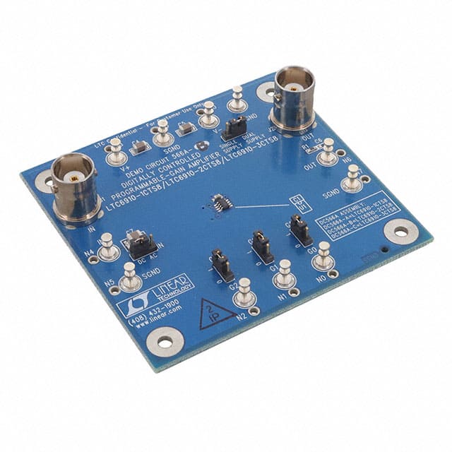 DC566A-B LTC6910-2CTS8 - DIGITALLY CONTRO