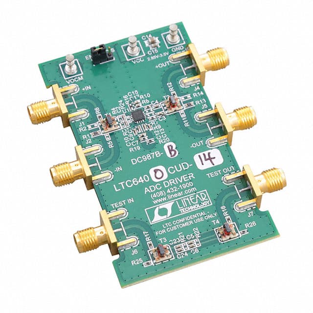 DC987B-B LTC6400-14 3GHZ FULLY DIFFERENTI
