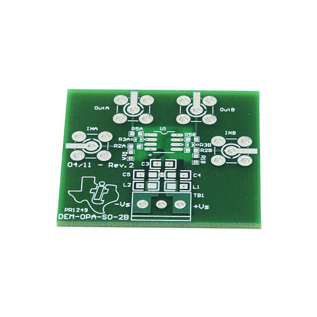 DEM-OPA-SO-2B BOARD DEMO FOR 8SOIC DUAL OPAMPS