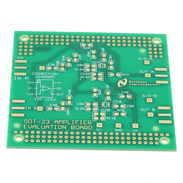 551012875-001/NOPB BOARD EVALUATION OP AMPS SOT-23