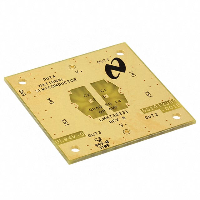 LMH730231/NOPB EVALUATION BOARD