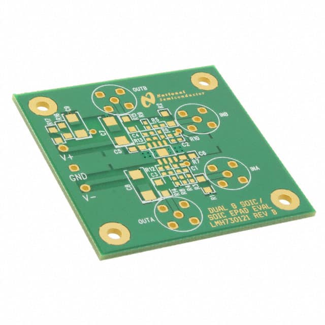 LMH730121/NOPB BOARD EVAL FOR 8SOIC DUAL OPAMPS