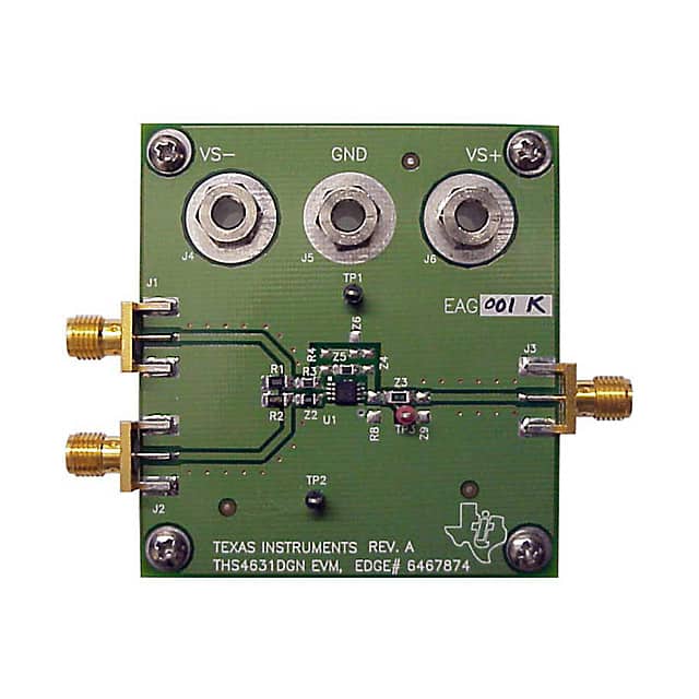 THS4631DGNEVM EVALUATION MODULE FOR THS4631DGN