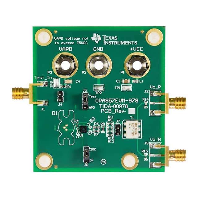 OPA857EVM-978 EVALUATION MODULE