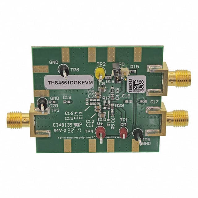 THS4561DGKEVM EVAL BOARD FOR THS4561