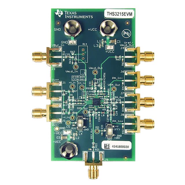 THS3215EVM EVALUATION MODULE