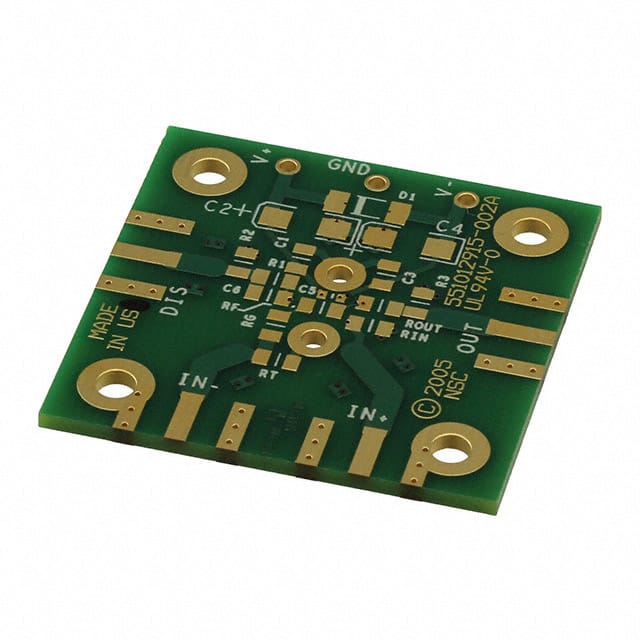 LMH730165/NOPB EVALUATION BOARD