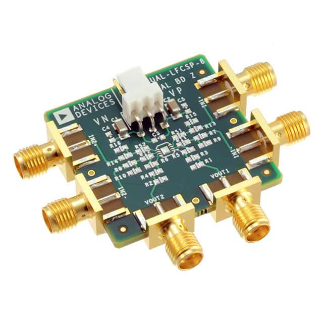 EVAL-HSAMP-2CPZ-8 EVAL BOARD FOR LFCSP8 OPAMP