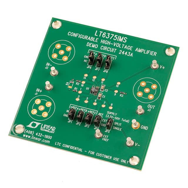 DC2443A DEMO BOARD FOR LT6375 HIGH VCM D