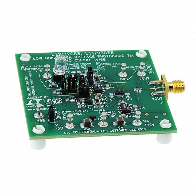 DC1416B DEMO BOARD SC LT1222CS8 OPAMP