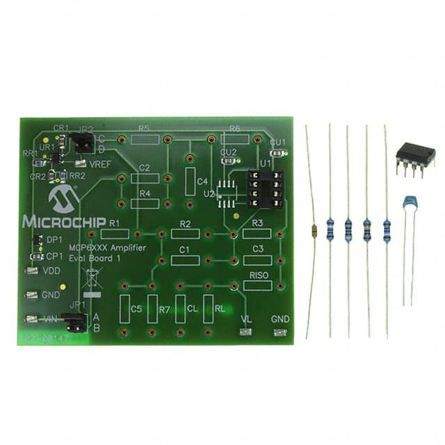 MCP6XXXEV-AMP1 BOARD AMPLIFIER EVAL 1 MCP6XXX