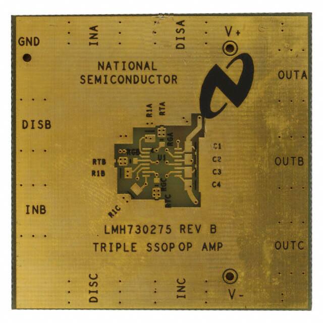 LMH730275/NOPB EVAL BOARD HS TRIPLE SSOP OPAMP