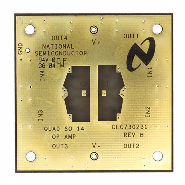 CLC730231/NOPB EVAL BOARD QUAD HS OPAMP SOIC