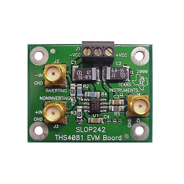 THS4081EVM EVAL MODULE FOR THS4081 175-MHZ