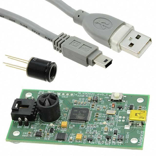 EVB90621 BOARD EVALUATION FOR MLX90621