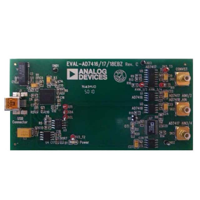 EVAL-AD7416/7/8EBZ BOARD EVALUATION FOR AD7416/7/8