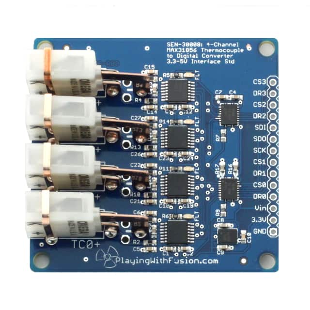 SEN-30008-K MAX31856 QUAD K-TYPE THERMOCOUPL