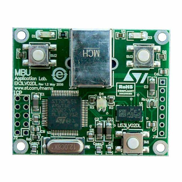 STEVAL-MKI005V1 BOARD EVAL ACCELEROM LIS3LV02DL
