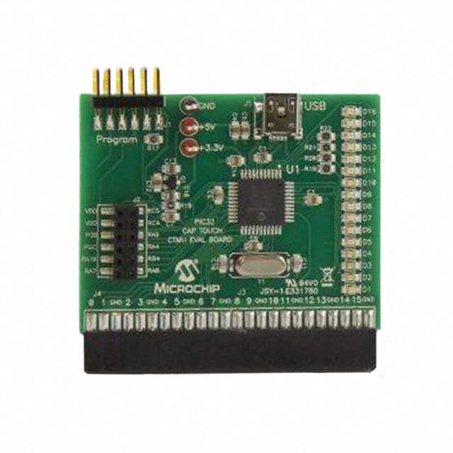 AC323027 BOARD EVAL PIC32 CAP TOUCH CTMU
