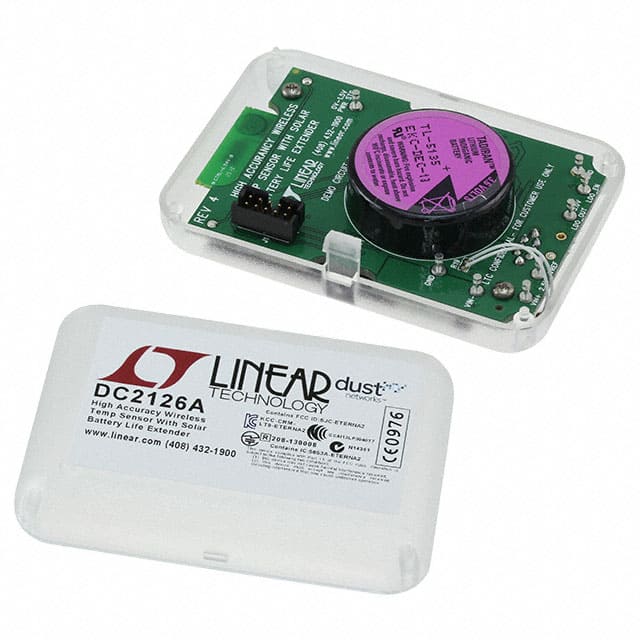 DC2126A MOD WIRELESS TEMP SENSOR W/BATT