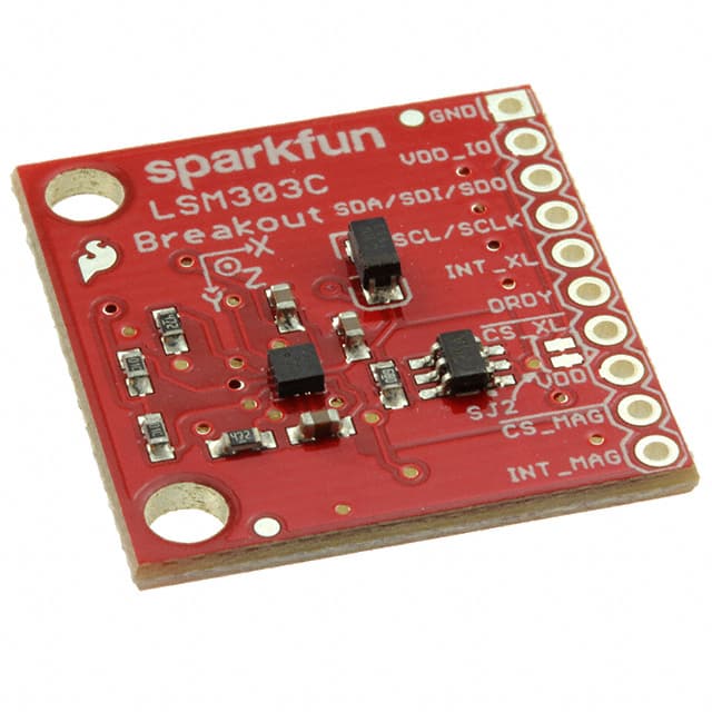 BOB-13303 FREEDOM BOARD 6DEG LSM303C 13303