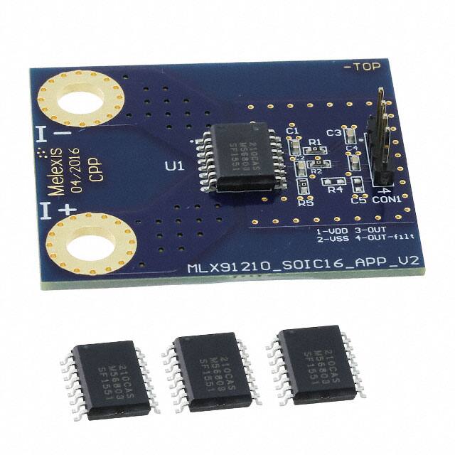 DVK91210 - SOIC16 EVALUATION BOARD FOR MLX91210KDF