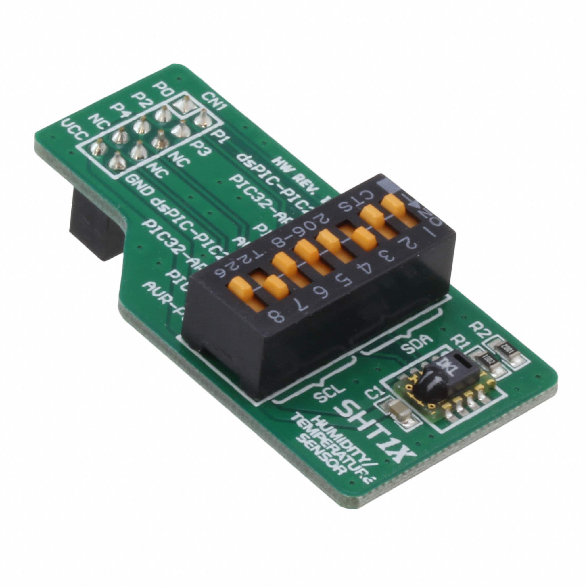 MIKROE-430 BOARD SHT1X W/SHT11
