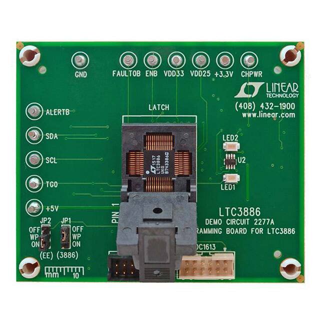 DC2277A PROGRAMMING BOARD LTC3886 QFN