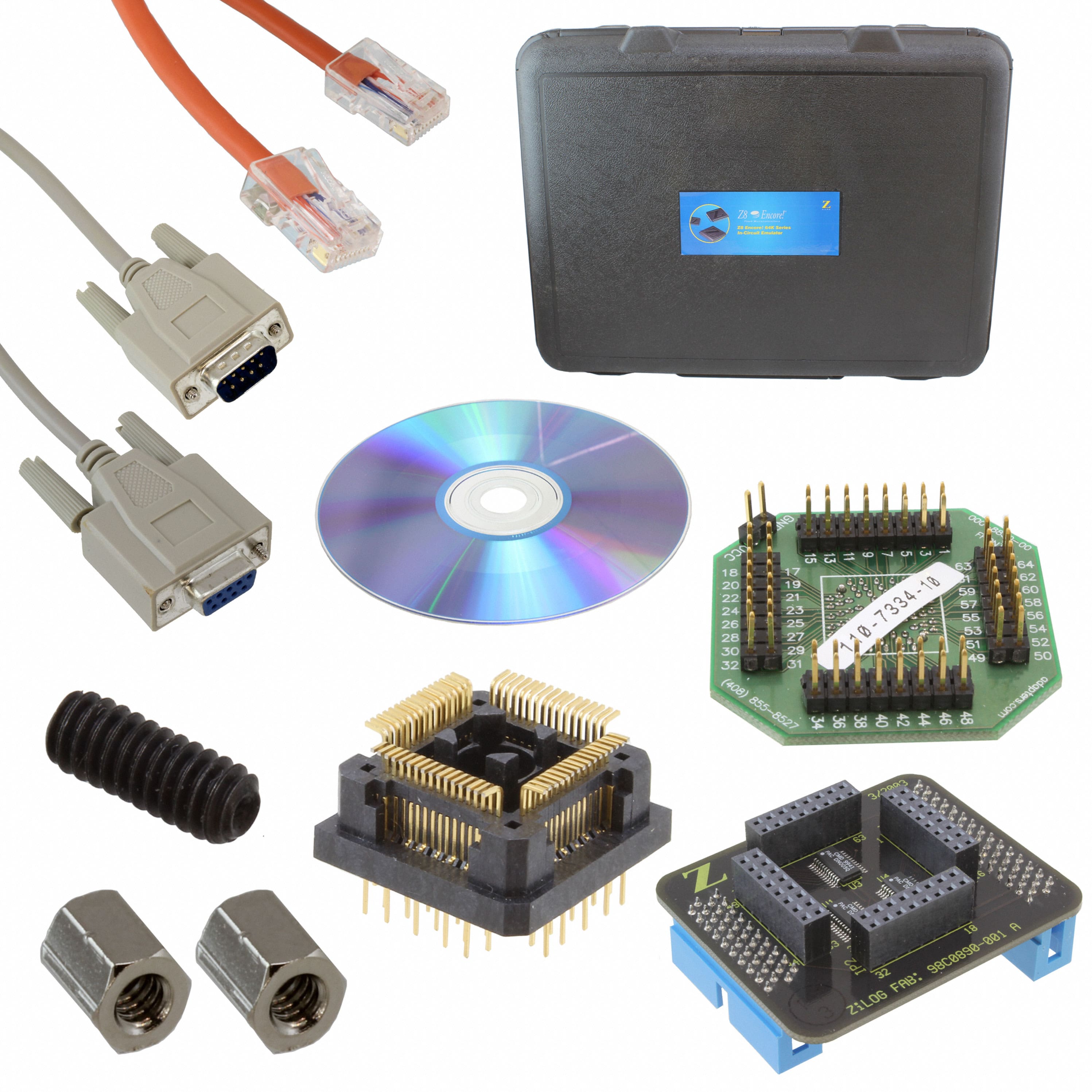 Z8F6422AR00ZEM KIT ICE Z8 ENCORE 64K 64LQFP