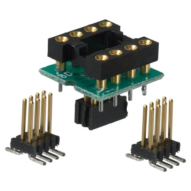 PA-DSO-0803-D250-08/2 ADAPTER 8-DIP BD W/2 SO PLUGS