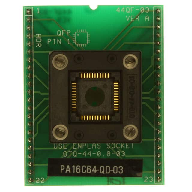 PA16C64-QD-03 ADAPTER 44-TQFP TO 40-DIP
