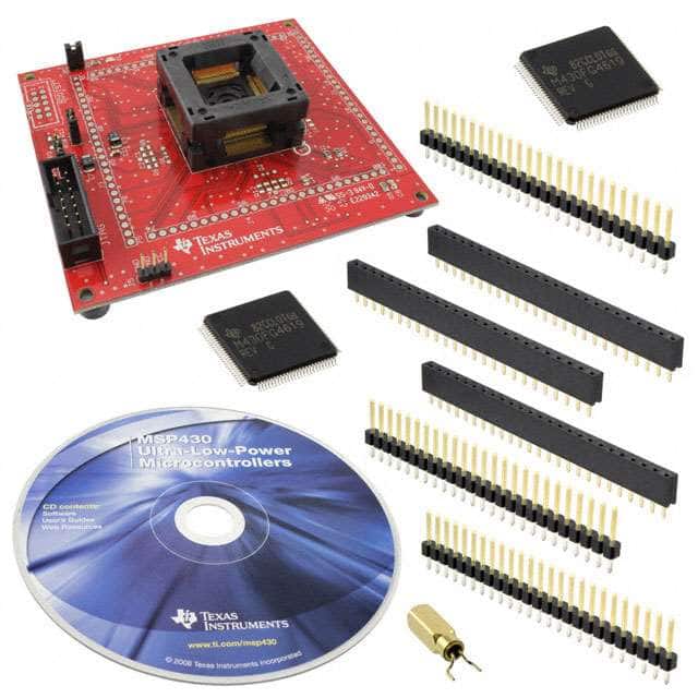 MSP-TS430PZ100A TARGET BOARD ZIF SKT MSP430