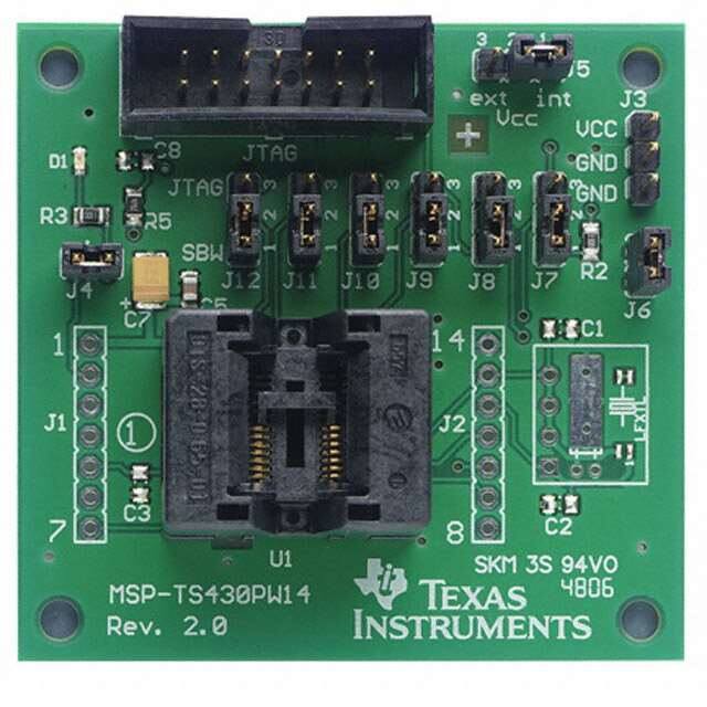 MSP-TS430PW14 TARGET BOARD ZIF SKT MSP430